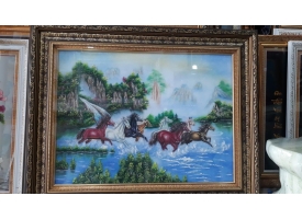 Tranh đá quý Ngựa
