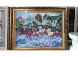 Tranh đá quý Ngựa