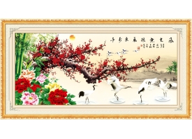 Tranh thêu chữ thập Q2