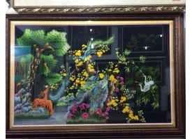 Tranh thêu tay Đà Lạt 02
